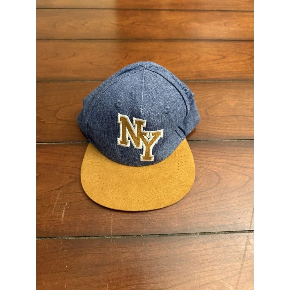 New York City‎ Cap Hat Blue Kids 6-12 Months Flat Bill